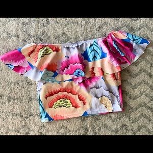 Xs oversized floral